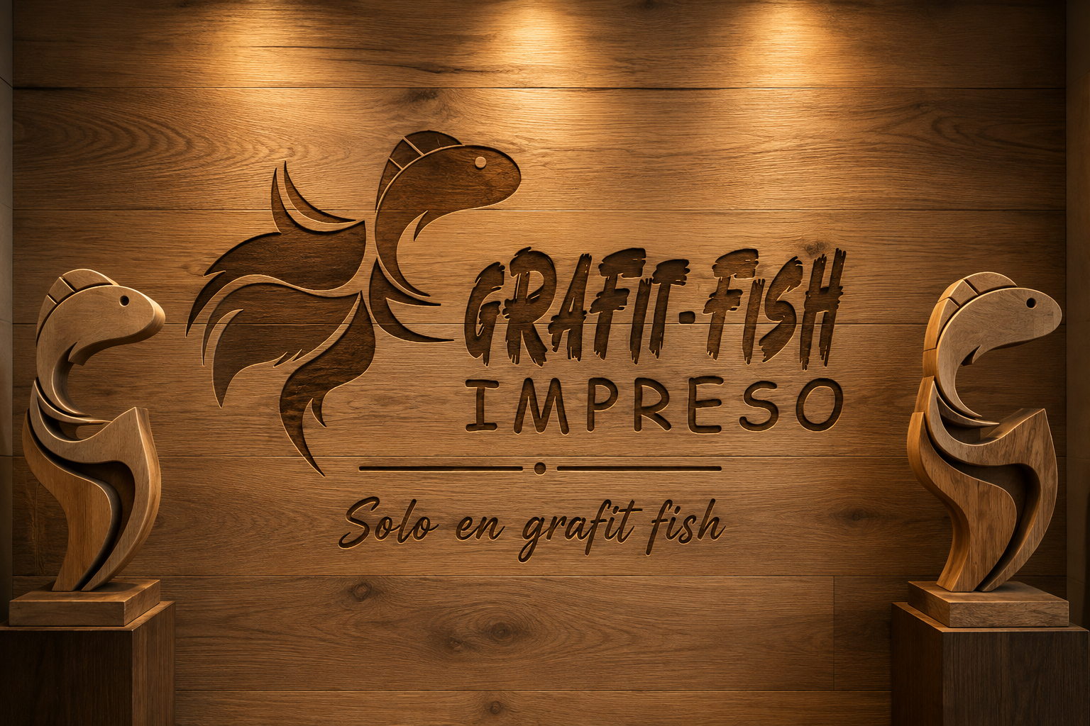 Equipo y materiales de impresión de Grafit Fish