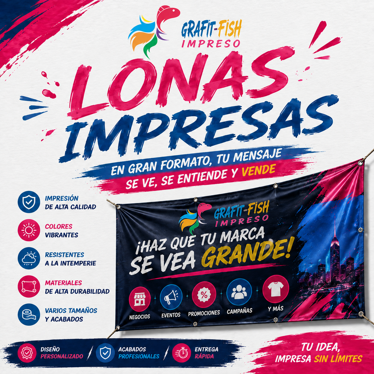 Impresión de lonas